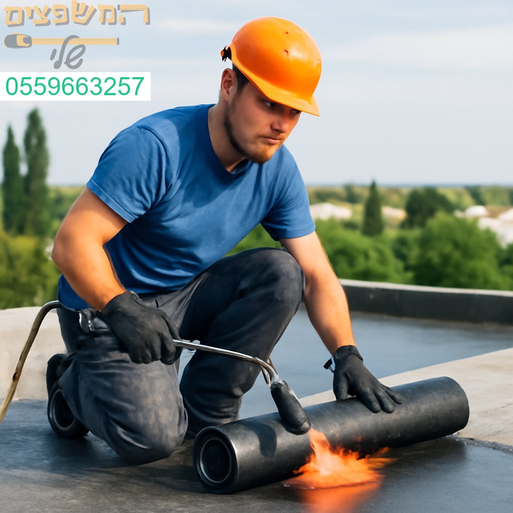 איטום גגות מקצועי ואמין בתל מונד עם הקפדה על איכות וגימור מושלם