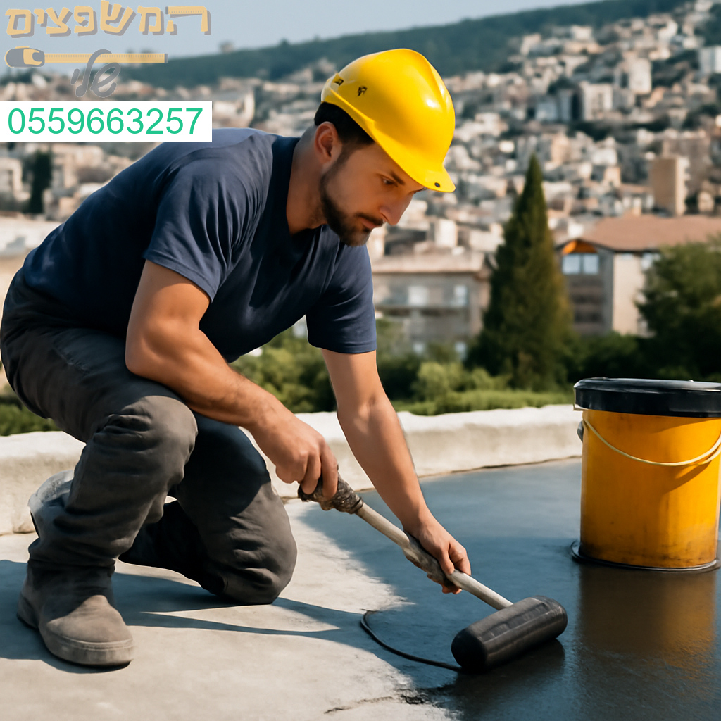 איטום גגות ברמה הגבוהה ביותר עם קבלן מומלץ בחיפה לעמידות מושלמת לאורך זמן