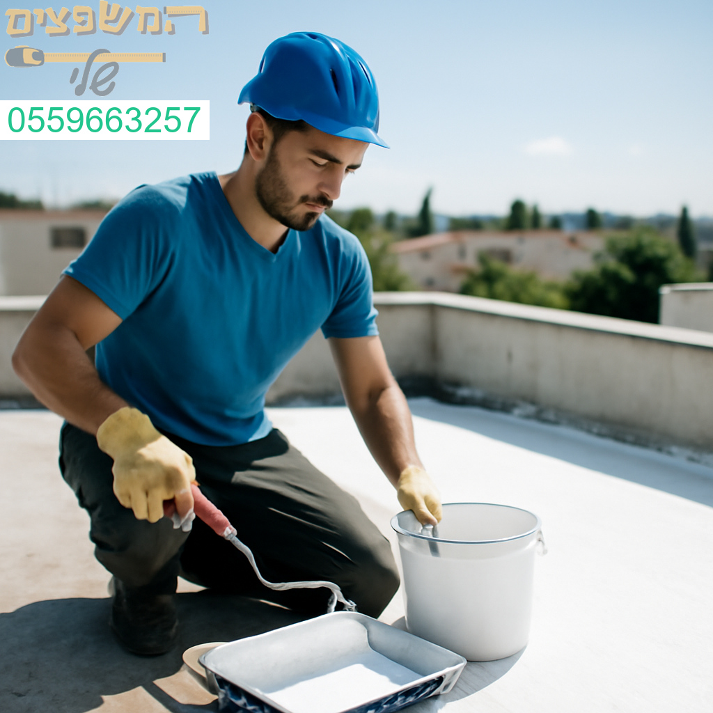 איטום גגות מקצועי ואמין בשוהם עם הקפדה על איכות עבודה ושירות מצוין