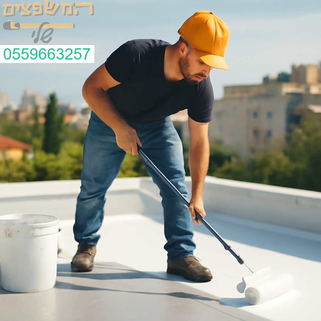 איטום גגות מקצועי ואמין בנס ציונה עם עבודה מוקפדת ותוצאות לאורך זמן