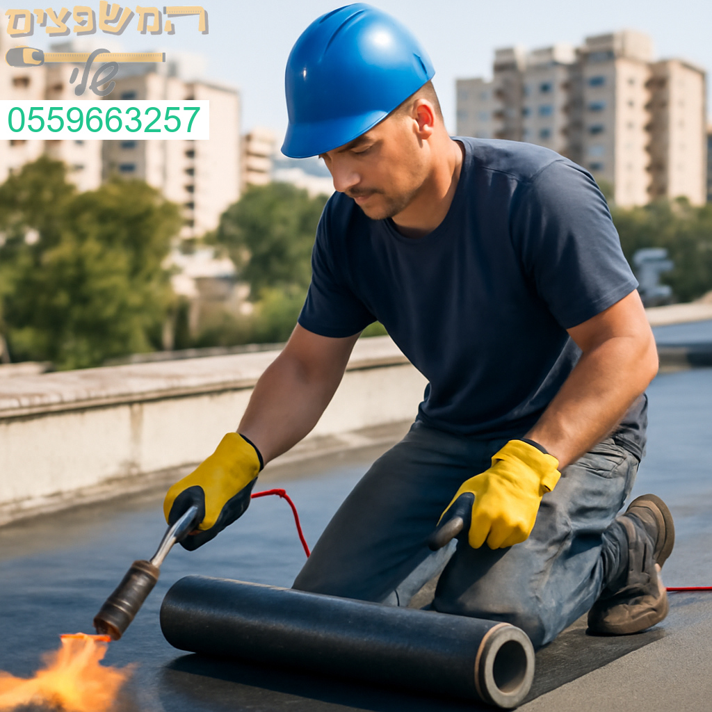 איטום גגות מקצועי ואמין בפתח תקווה עם צוות מומחה ותוצאות שמחזיקות לאורך זמן