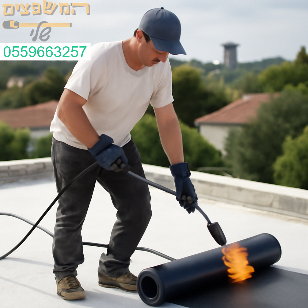 איטום מקצועי ואמין עם הציוד המתקדם ביותר לביצוע מושלם בפרדס חנה כרכור