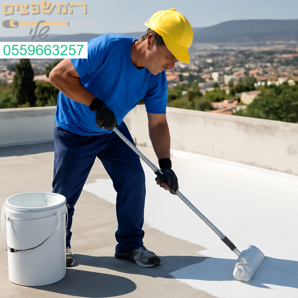 איטום גגות מקצועי בעפולה עם תוצאה מושלמת ואחריות מלאה