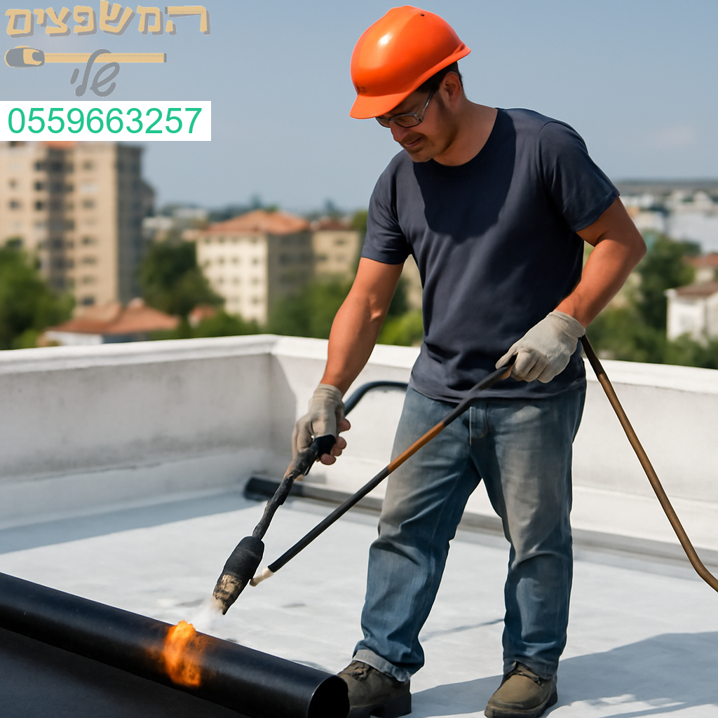 איטום גגות מקצועי באיכות ללא פשרות בקריית מוצקין עם שירות מהיר ואחריות מלאה