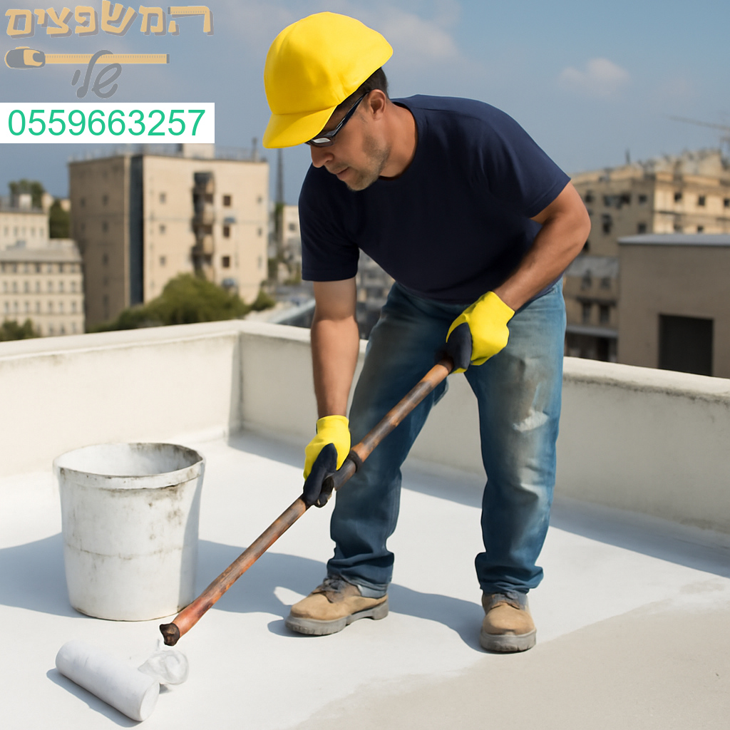 איטום גגות מקצועי ואמין בקריית מוצקין לביצועים מושלמים לאורך זמן