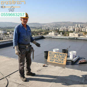 איטום גגות מקצועי בלוד עם צוות מומחה ואיכות עבודה ללא פשרות