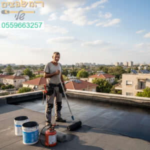 איטום גגות מקצועי בכפר סבא עם הקפדה על איכות עבודה וניסיון מוכח לאורך שנים