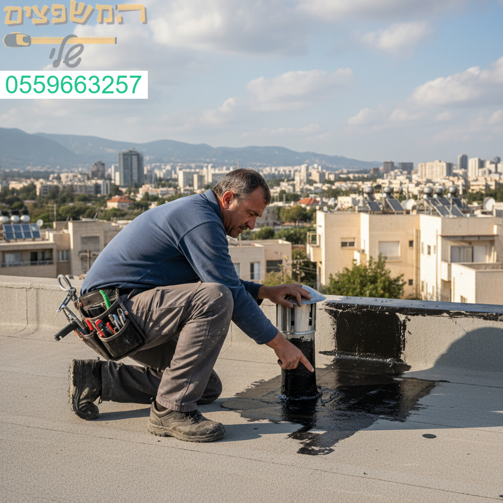 איטום מקצועי ואמין בגגות קריית אתא עם ביצוע מדויק ואחריות מלאה