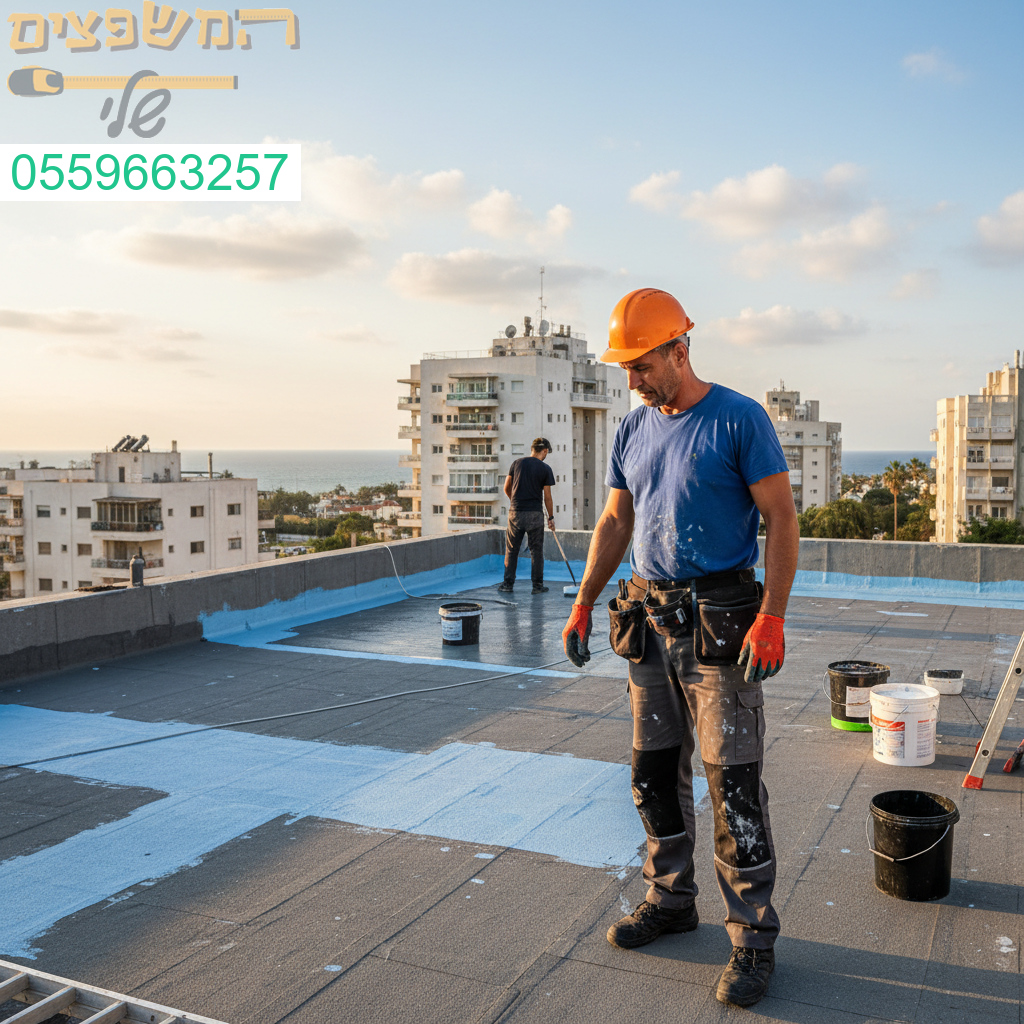 איטום מקצועי ואמין עם צוות מומחה לגגות בנתניה לעבודה מושלמת עם תוצאה שמחזיקה לאורך זמן