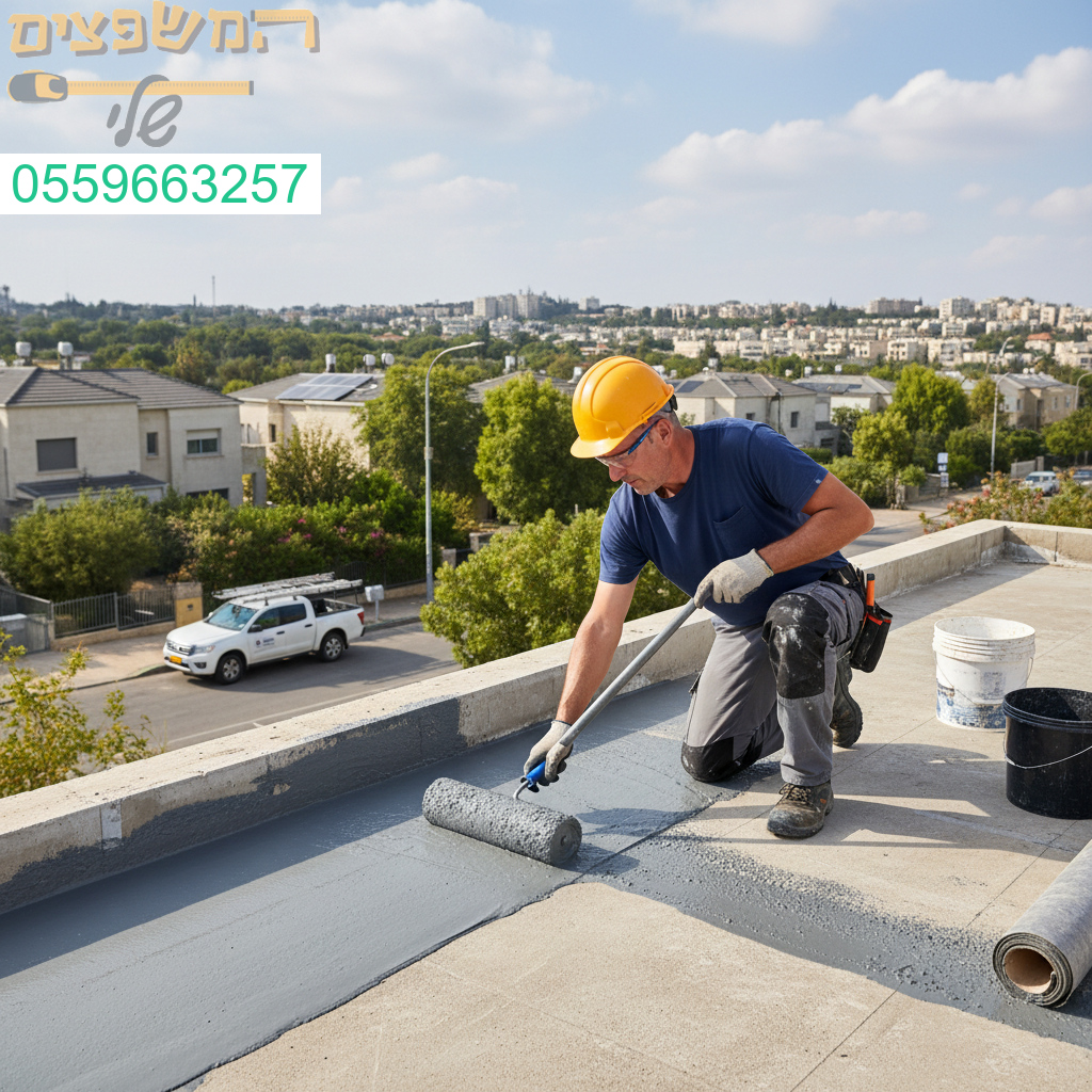 עבודת איטום מקצועית ברמה הגבוהה ביותר עם קבלן מומלץ בהוד השרון