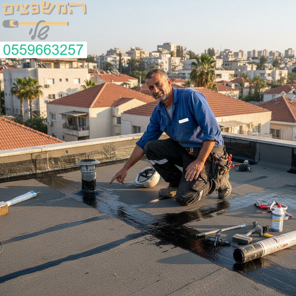 איטום מקצועי ברמה הגבוהה ביותר עם קבלן מומלץ בקריית ביאליק לביצוע מושלם לאורך זמן