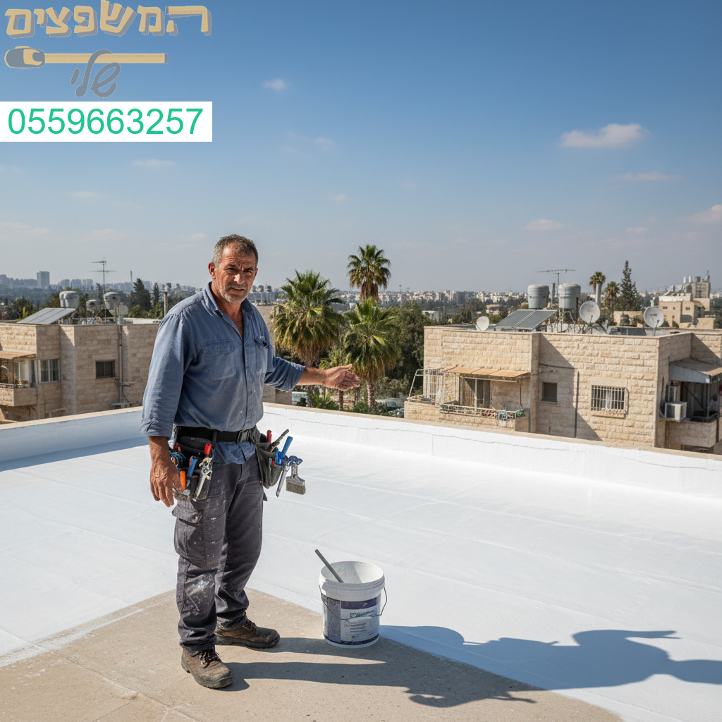 איטום גגות מקצועי ביהוד עם גימור מושלם ועבודה ללא פשרות