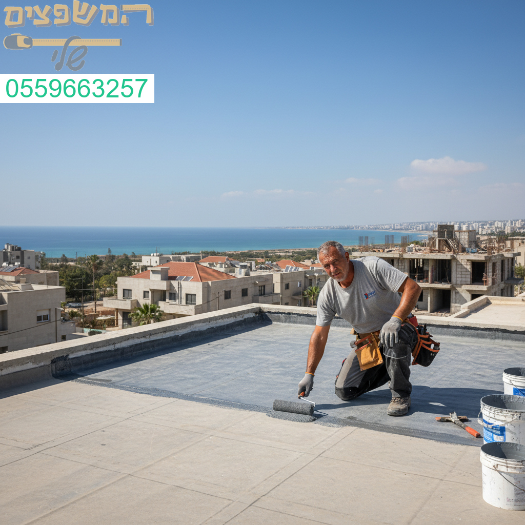 איטום גגות מקצועי באשקלון עם רמת גימור גבוהה וניסיון של שנים בתחום