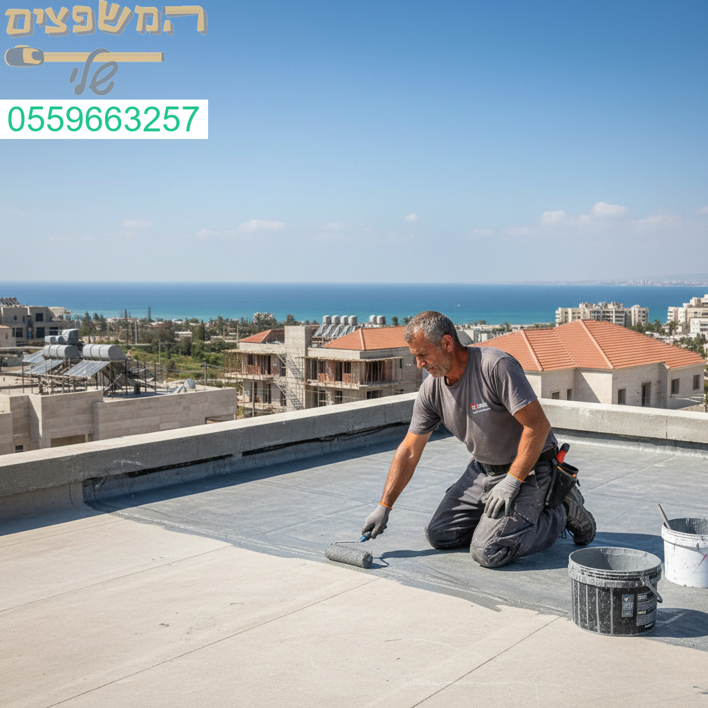 איטום גגות מקצועי באשקלון עם גימור מושלם ועבודה ללא פשרות