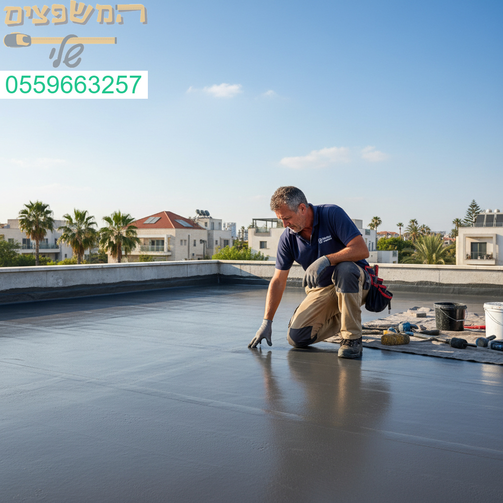 איטום גגות מקצועי ואמין ברעננה עם גימור מושלם ותוצאות לאורך זמן