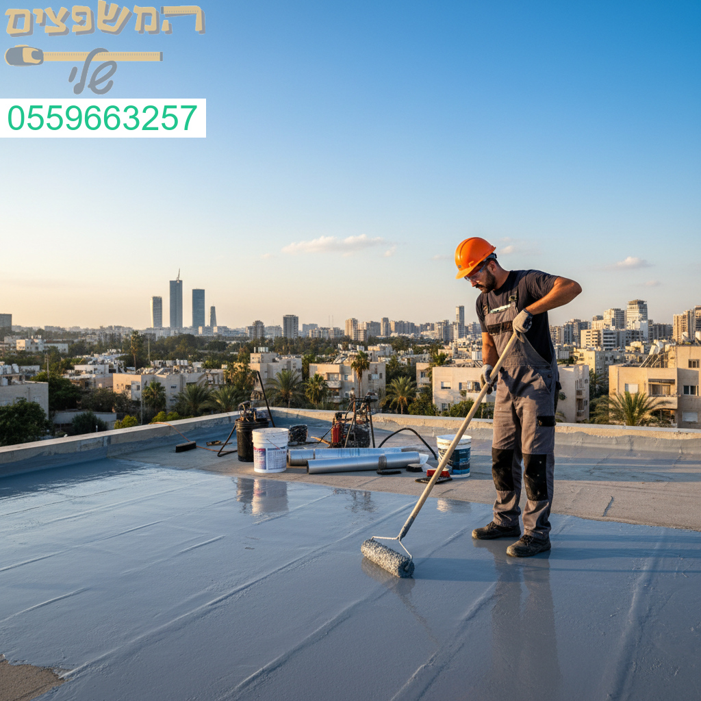 איטום גגות מקצועי ואמין ברמת גן עם ניסיון מוכח ועבודה באחריות מלאה
