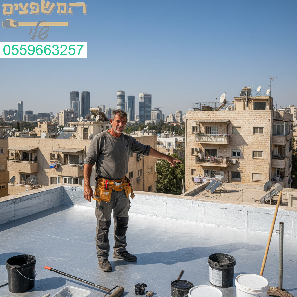 איטום גגות מקצועי ואמין ברמת גן עם תוצאות שמחזיקות לאורך זמן