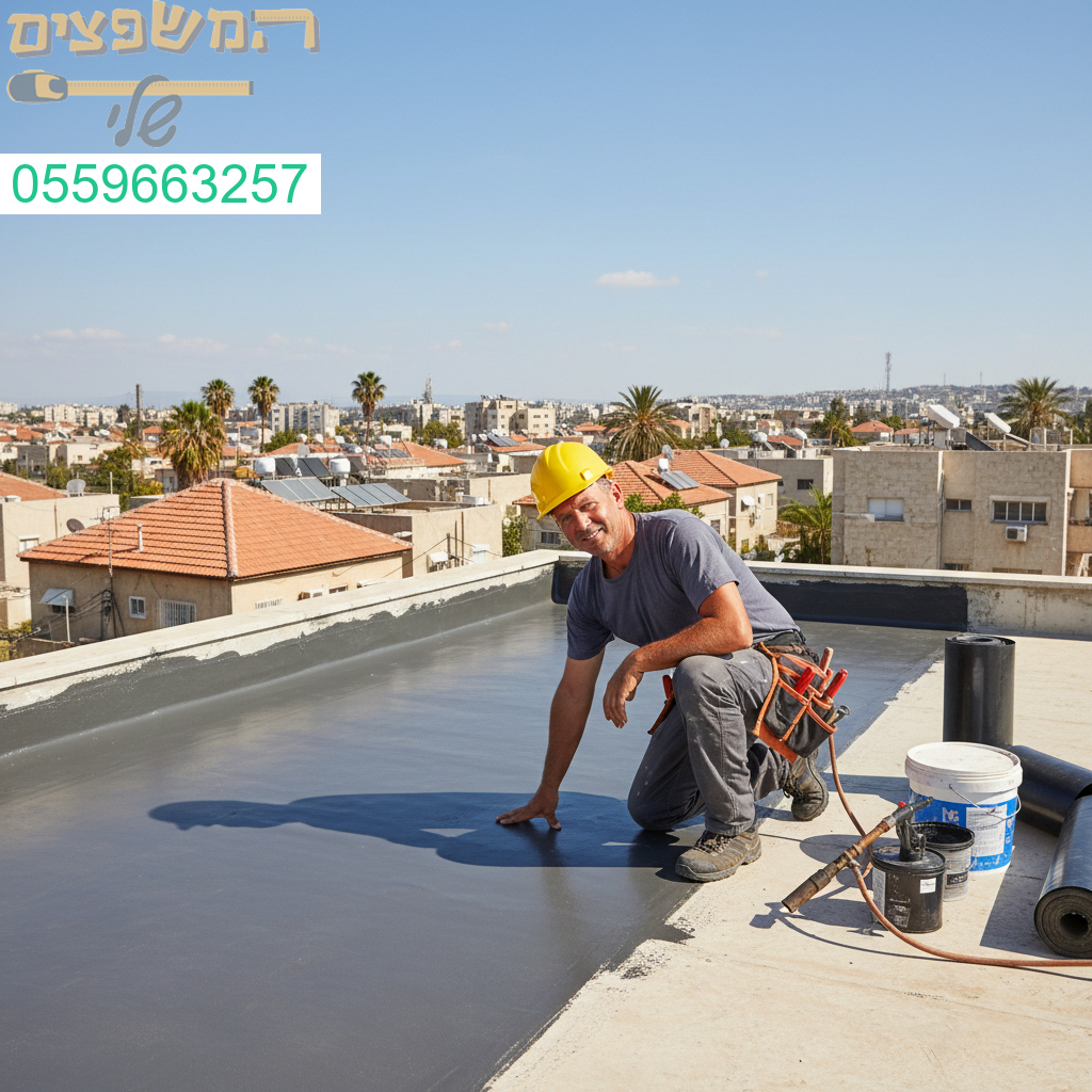 איטום גגות מקצועי ברמלה עם תוצאות מעולות ושירות ללא תחרות