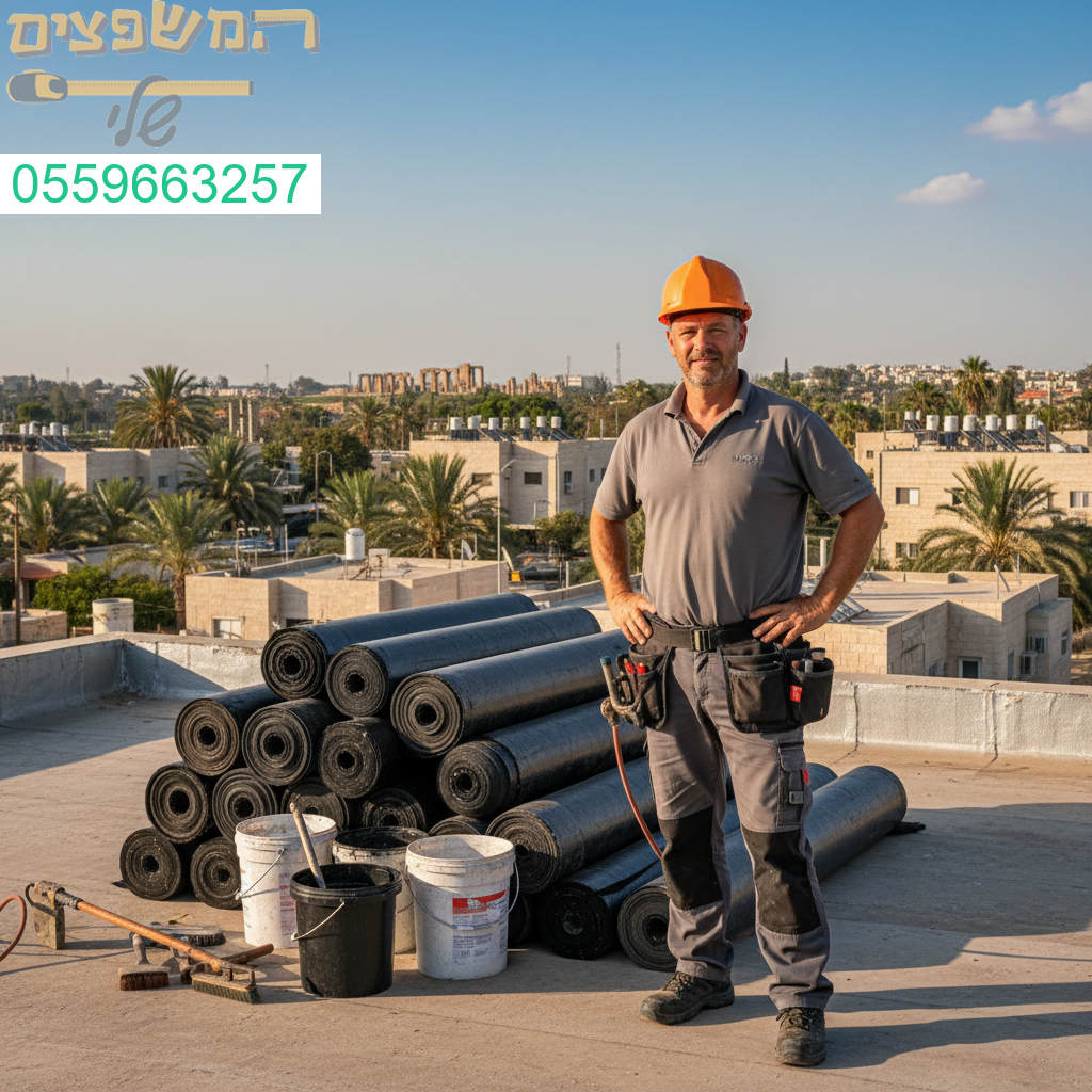 מומחה איטום גגות בבית שאן עם ניסיון מוכח ואיכות ללא פשרות
