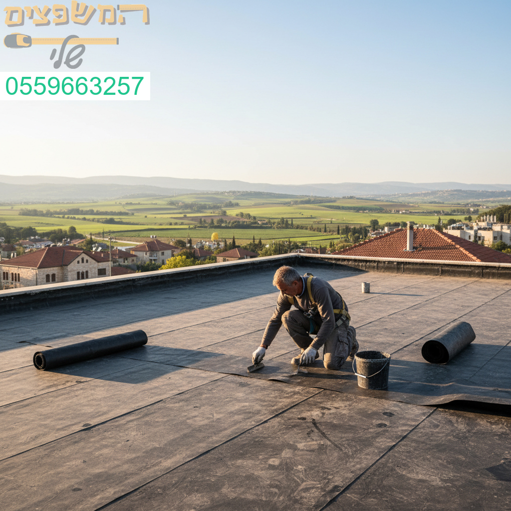 איטום מקצועי באחריות מלאה עם קבלן איטום מוביל בראש פינה לעבודה מושלמת בלי פשרות