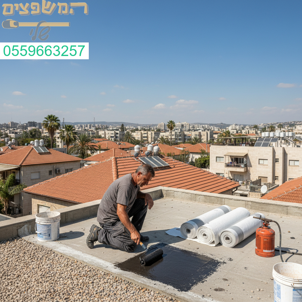 איטום גגות מקצועי באור יהודה עם הקפדה על כל פרט לעבודות מושלמות ואחריות מלאה
