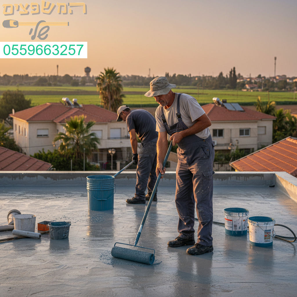 איטום מקצועי עם גימור מושלם על ידי קבלן מומלץ בגדרה לעבודה ברמה הגבוהה ביותר