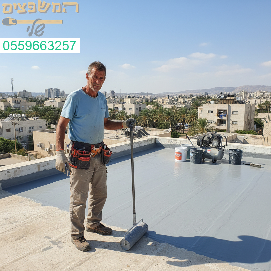 איטום גגות מקצועי ברמה הגבוהה ביותר בקריית גת עם שירות אישי ותוצאות שמחזיקות לאורך שנים