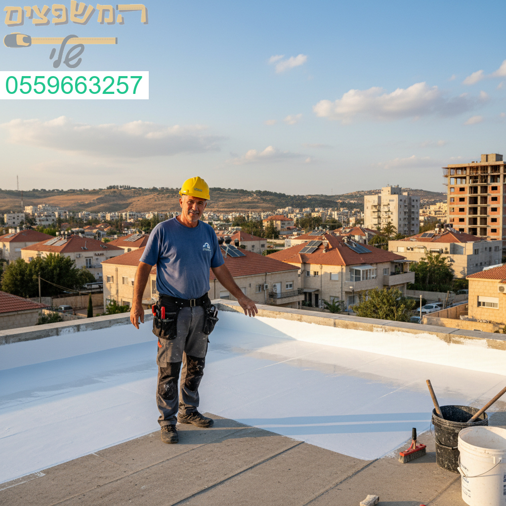 איטום גגות מקצועי ואמין בקריית גת עם גימור ברמה הגבוהה ביותר ועמידות לאורך שנים