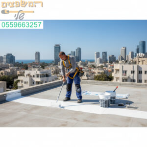איטום גגות ברמה הגבוהה ביותר עם מקצוענות וניסיון בלב תל אביב