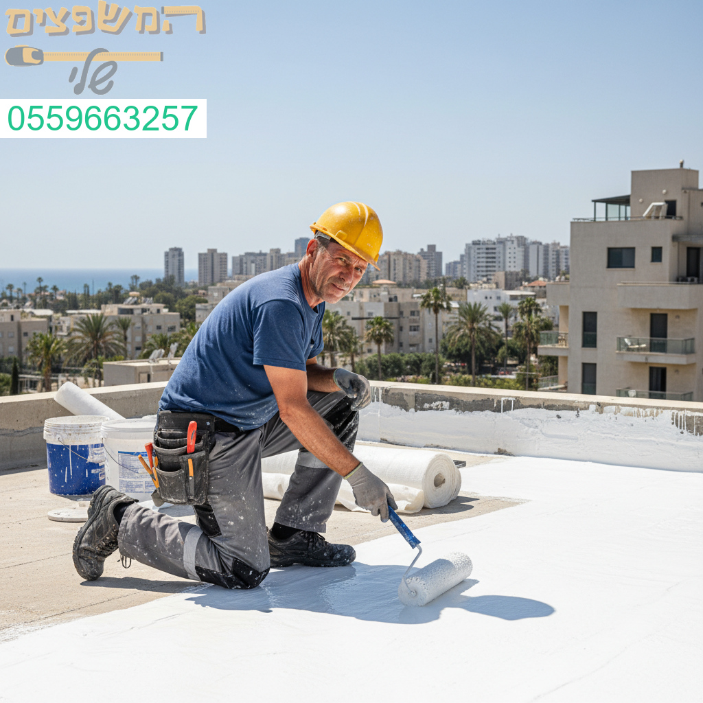 איטום גגות מקצועי בבת ים עם איכות ללא פשרות ותוצאות שמחזיקות לאורך זמן