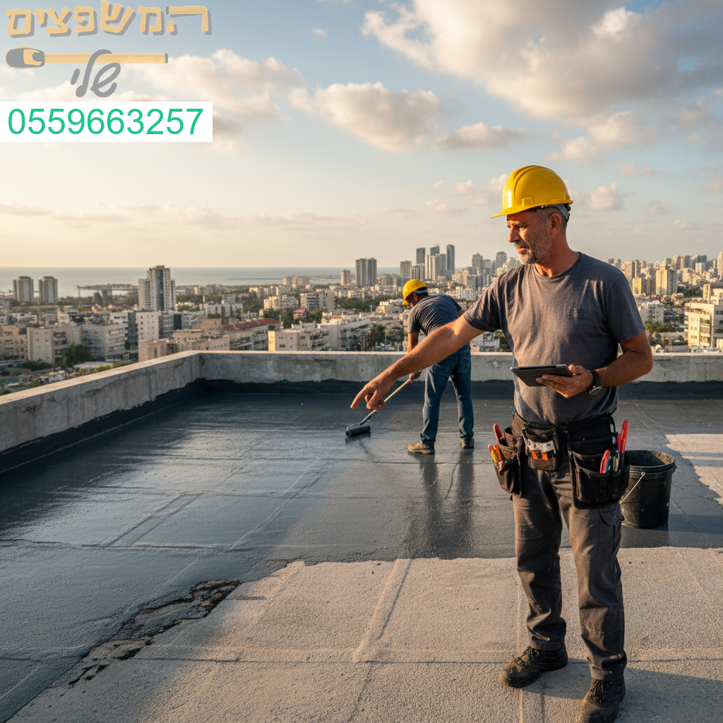 איטום מקצועי עם צוות מנוסה ואמין לביצוע מושלם של גגות בבת ים