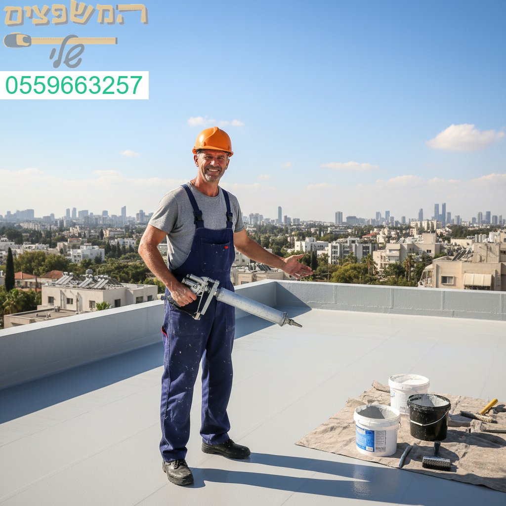 איטום מקצועי בגגות גבעתיים עם הקפדה על איכות עבודה ושירות ללא פשרות