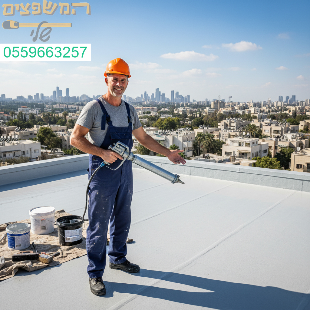 איטום גגות ברמה הגבוהה ביותר עם מומחה מוביל בגבעתיים