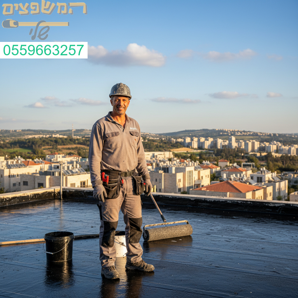 איטום גגות מקצועי ברמה הגבוהה ביותר עם מומחה אמין במודיעין