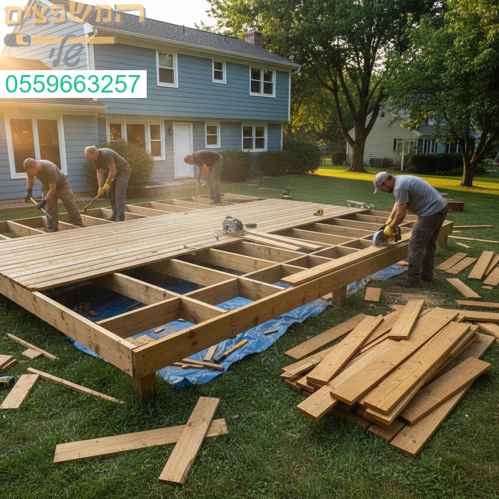 עבודת החלפת סיפון ברמת גימור גבוהה עם הקפדה על כל פרט