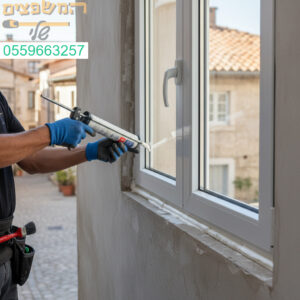 איטום חלונות מקצועי המבטיח הגנה מלאה ובידוד מושלם לאורך זמן