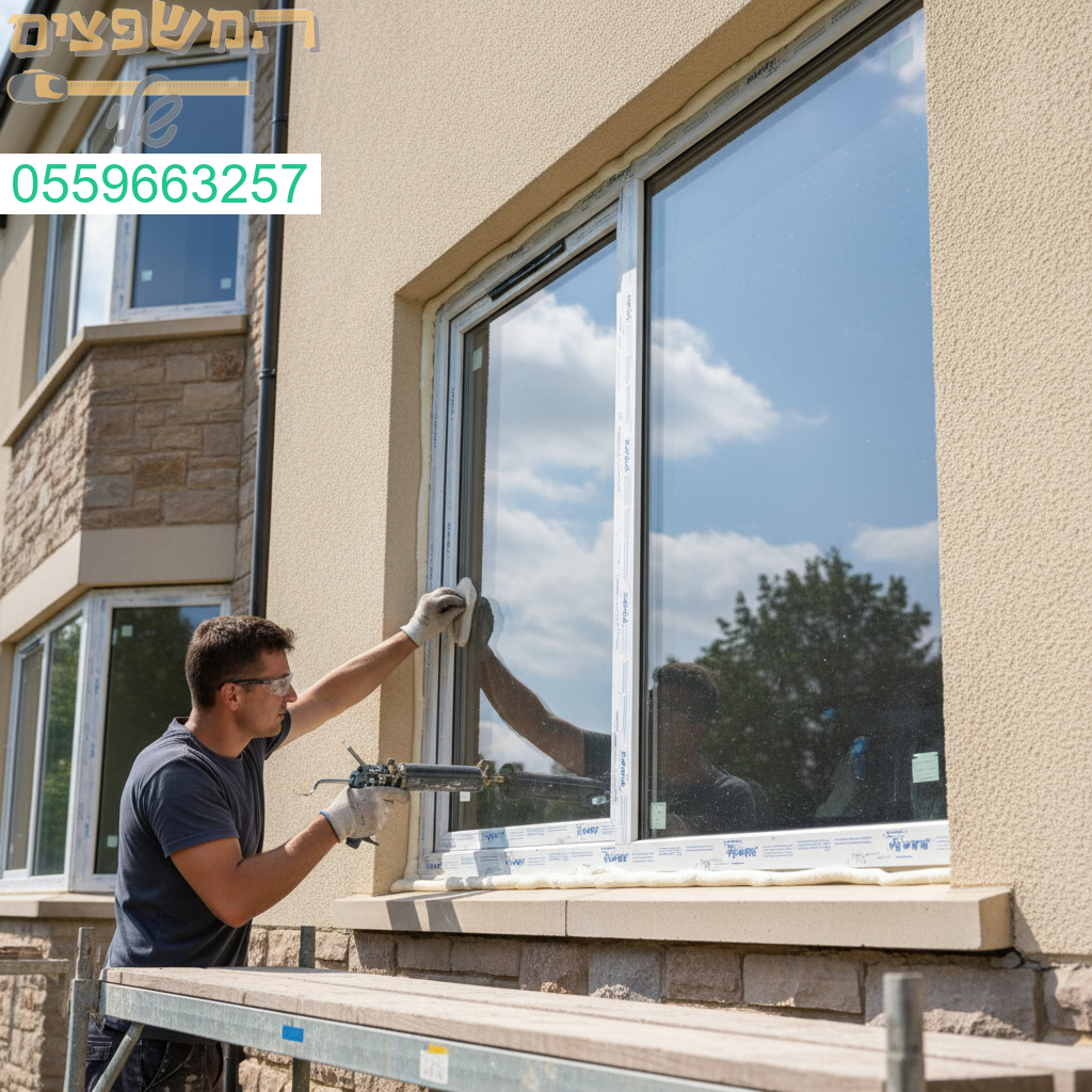 איטום חלונות מקצועי ברמת גימור גבוהה לאיטום מלא והגנה מושלמת לבית