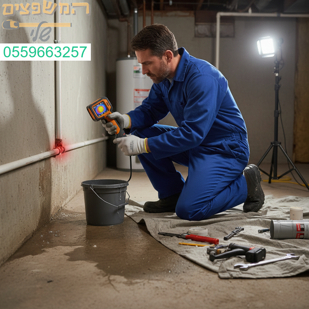 איתור ותיקון נזילות מדויק בטכנולוגיה מתקדמת לשמירה על קירות יבשים ונקיים