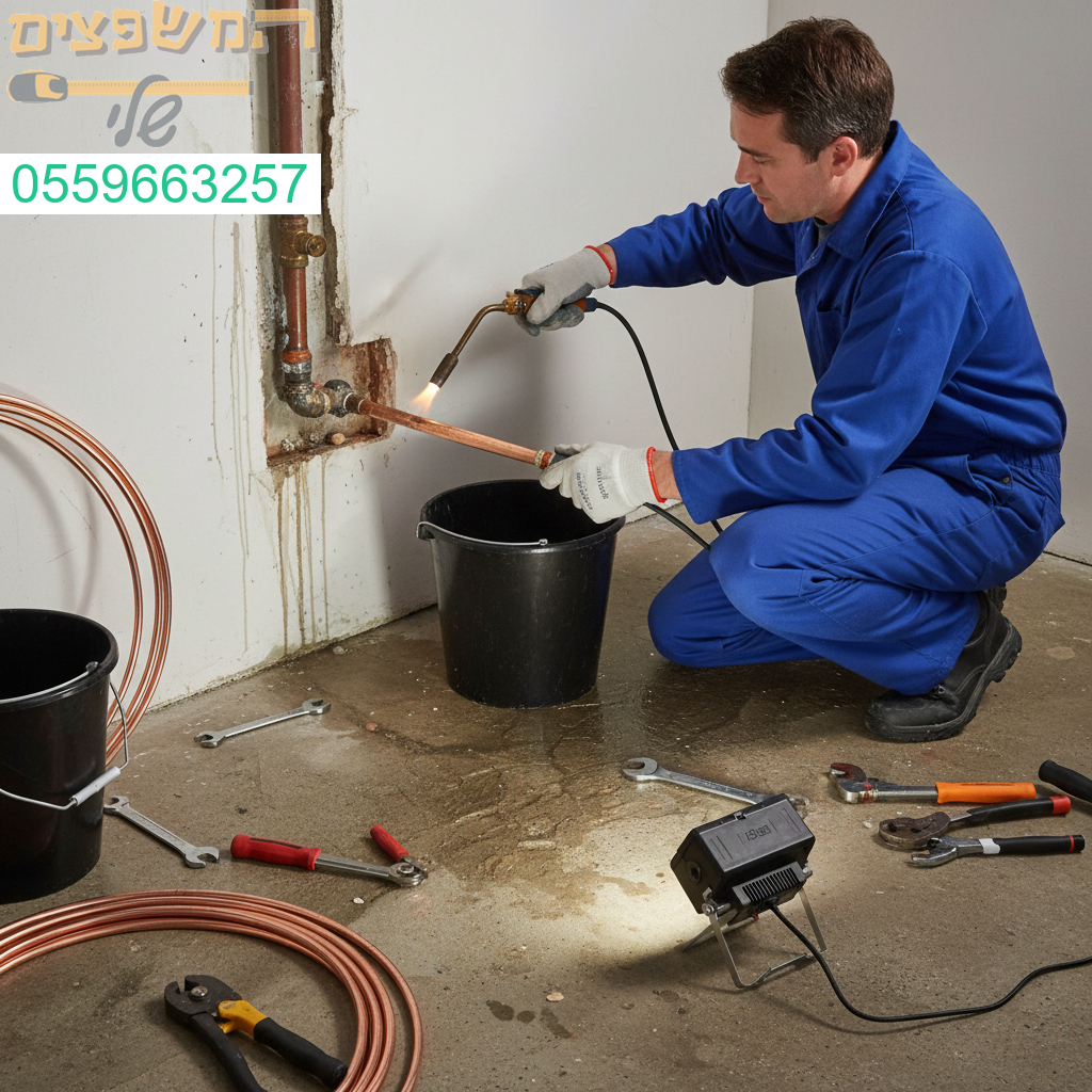 תיקון מקצועי ואמין של נזילות נקודתיות בדיוק מירבי וללא פשרות