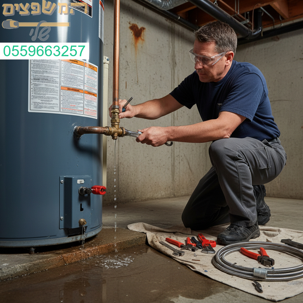 תיקון נזילה מדויק בדוד עם ציוד מתקדם ומקצועיות ללא פשרות