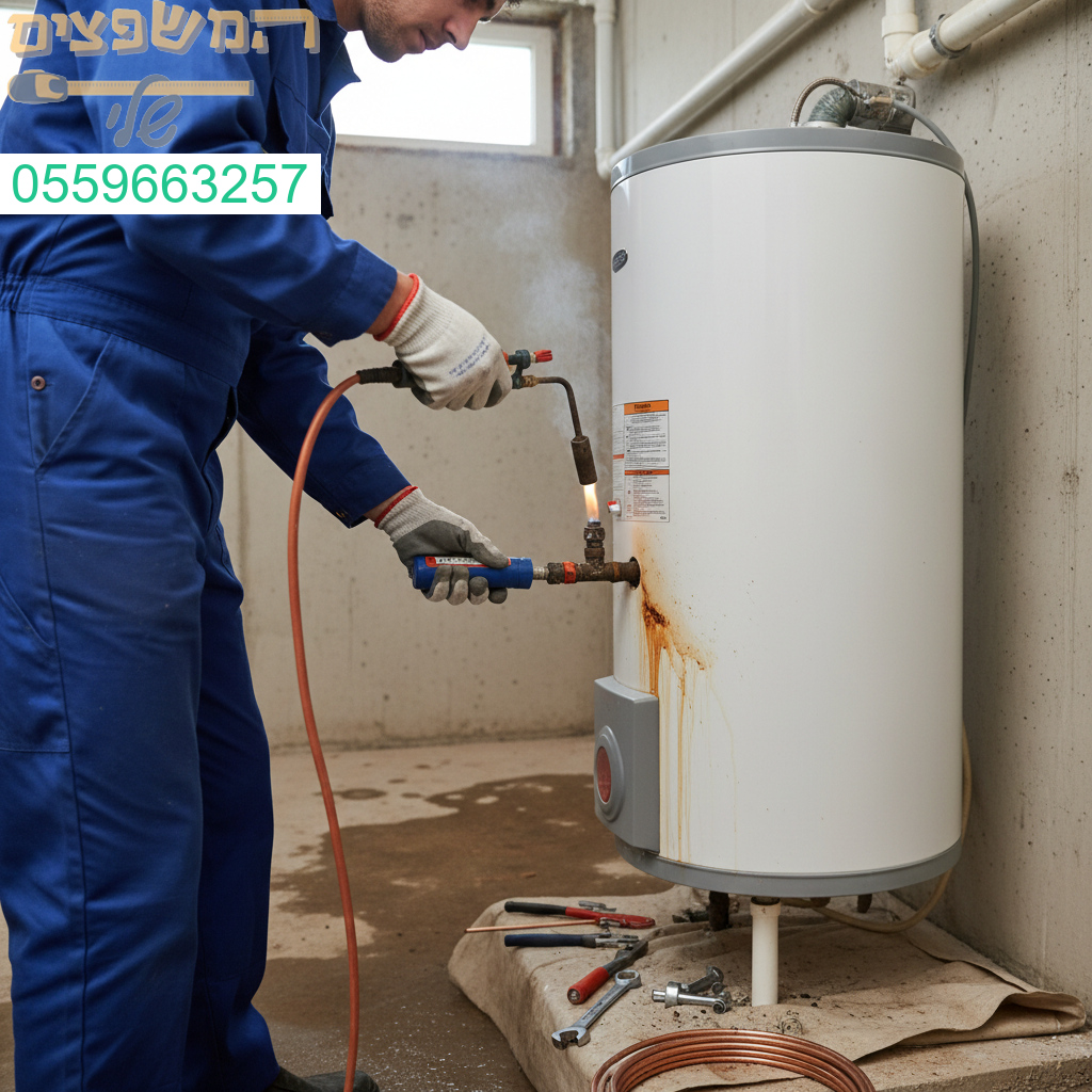 תיקון מקצועי ומהיר של נזילות בדוד עם ציוד מתקדם ושירות ללא פשרות