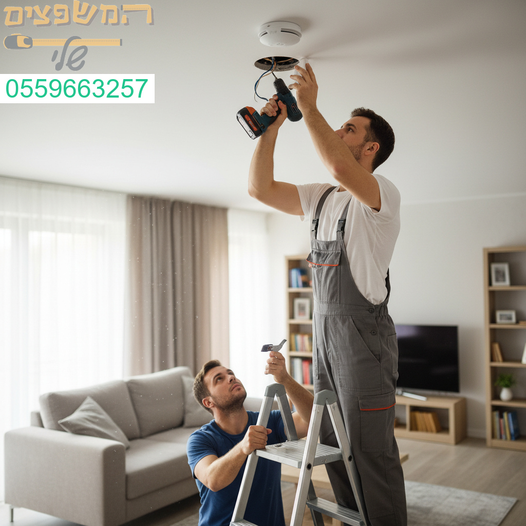 התקנה מקצועית של גלאי עשן לשמירה על ביטחון המשפחה בבית