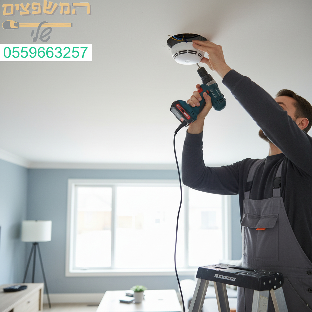 התקנה מקצועית של גלאי עשן להגנה מקסימלית ובטיחות שקטה בבית