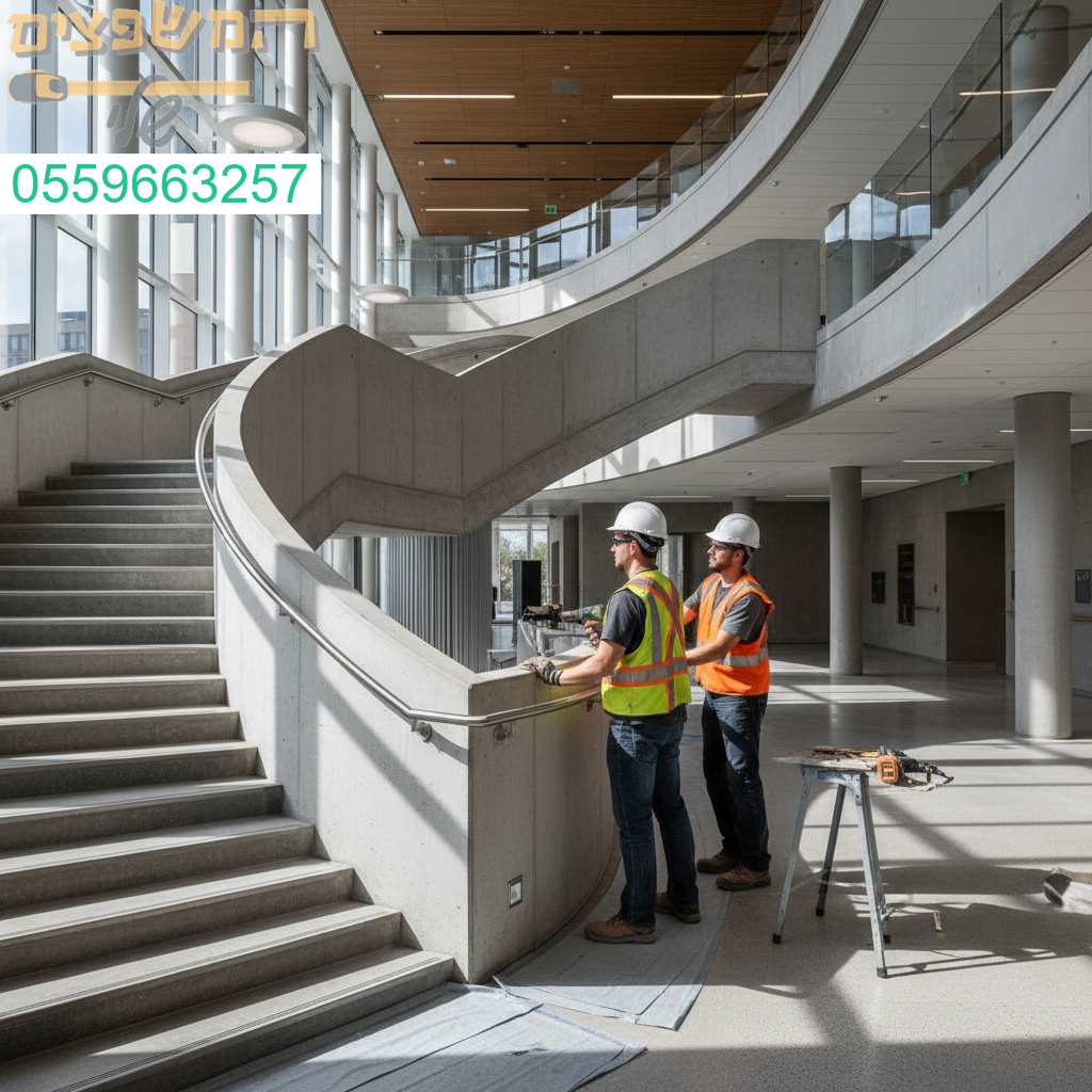 התקנת מאחזי יד ברמת גימור גבוהה עם הקפדה על ביטחון ואסתטיקה