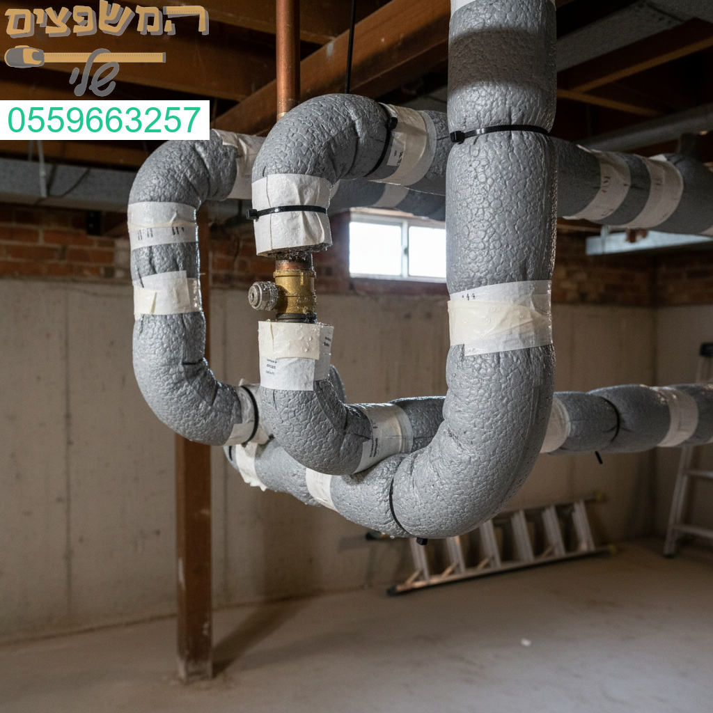 בידוד תרמי מקצועי לצנרת מים להבטחת יעילות מרבית וחיסכון באנרגיה