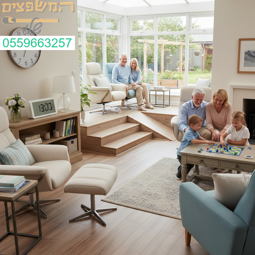 בית בטוח נעים ונגיש להורים בגיל השלישי בלי להתפשר על סגנון ונוחות