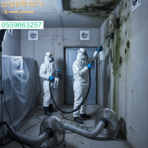 טיפול מקצועי בעובש בממ"ד להסרה יסודית ושמירה על סביבה נקייה ובטוחה