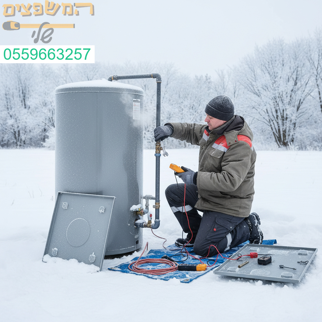 טיפול מקצועי ומדויק בדוד שלא מחמם בכלל בימי החורף הקפואים לקבלת מים חמים באופן מיידי