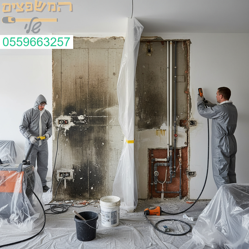 איתור מדויק וטיפול מקצועי ברטיבות בקיר משותף לשמירה על איכות החיים ונזק מינימלי
