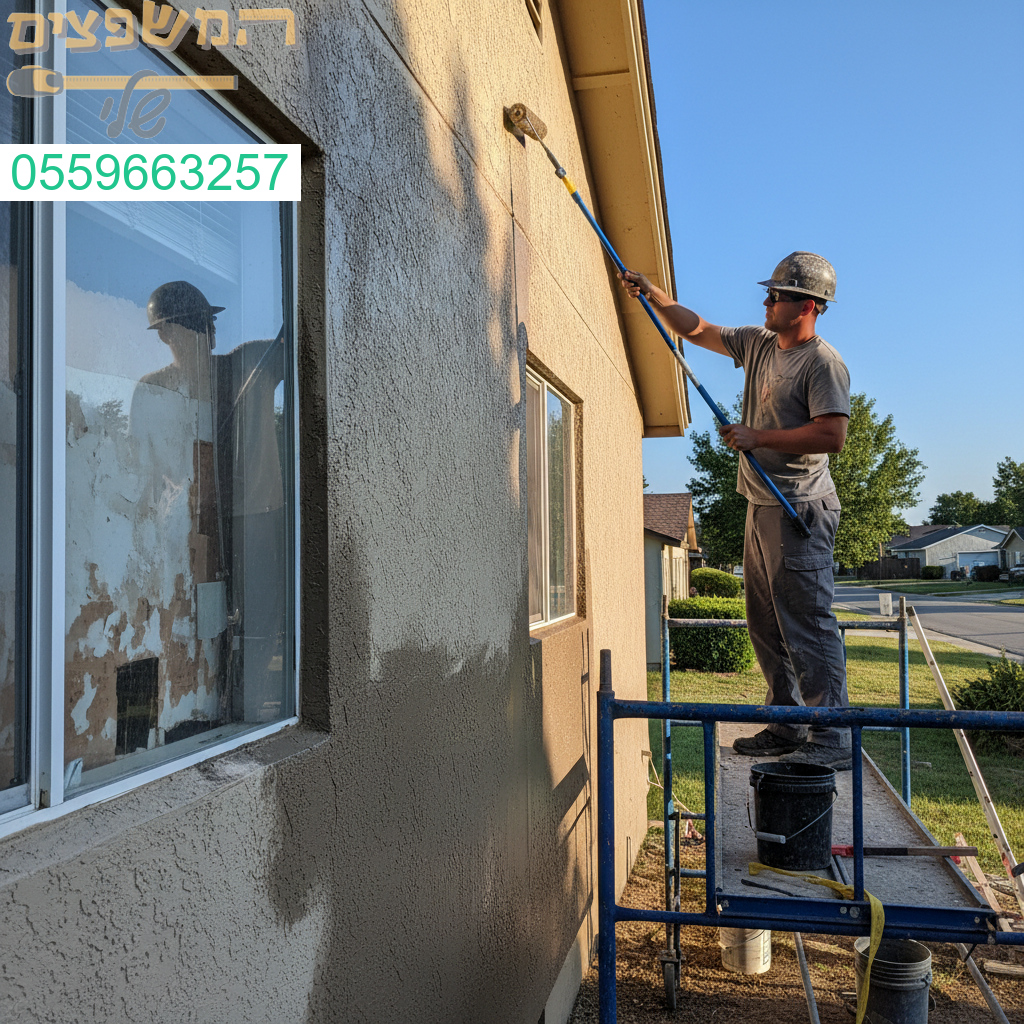 איטום וחידוש מקצועי לקיר חיצוני הסובל מרטיבות ליצירת הגנה מושלמת לאורך זמן